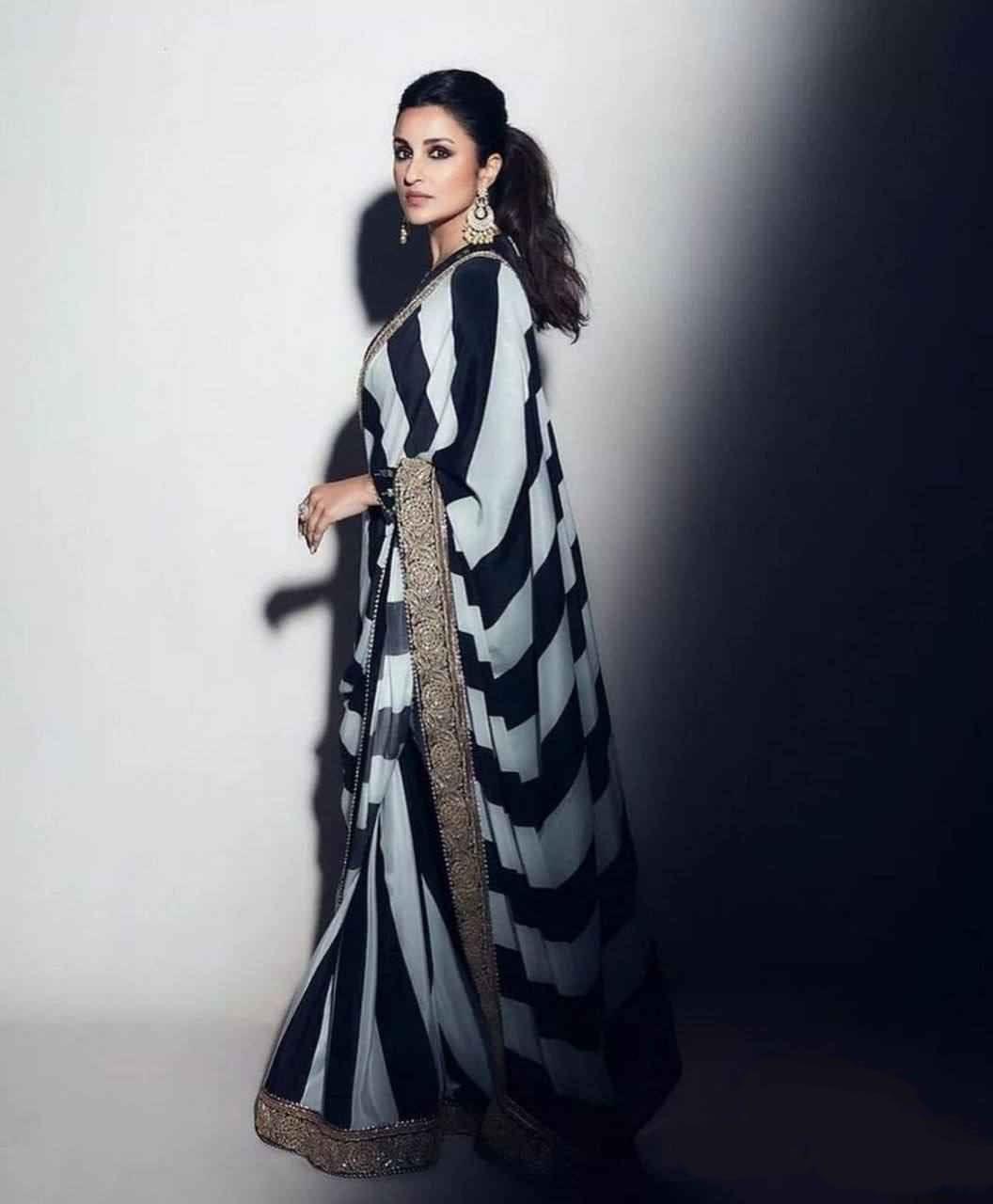 Bollywood Inspired Georgette Saree with Designer Blouse