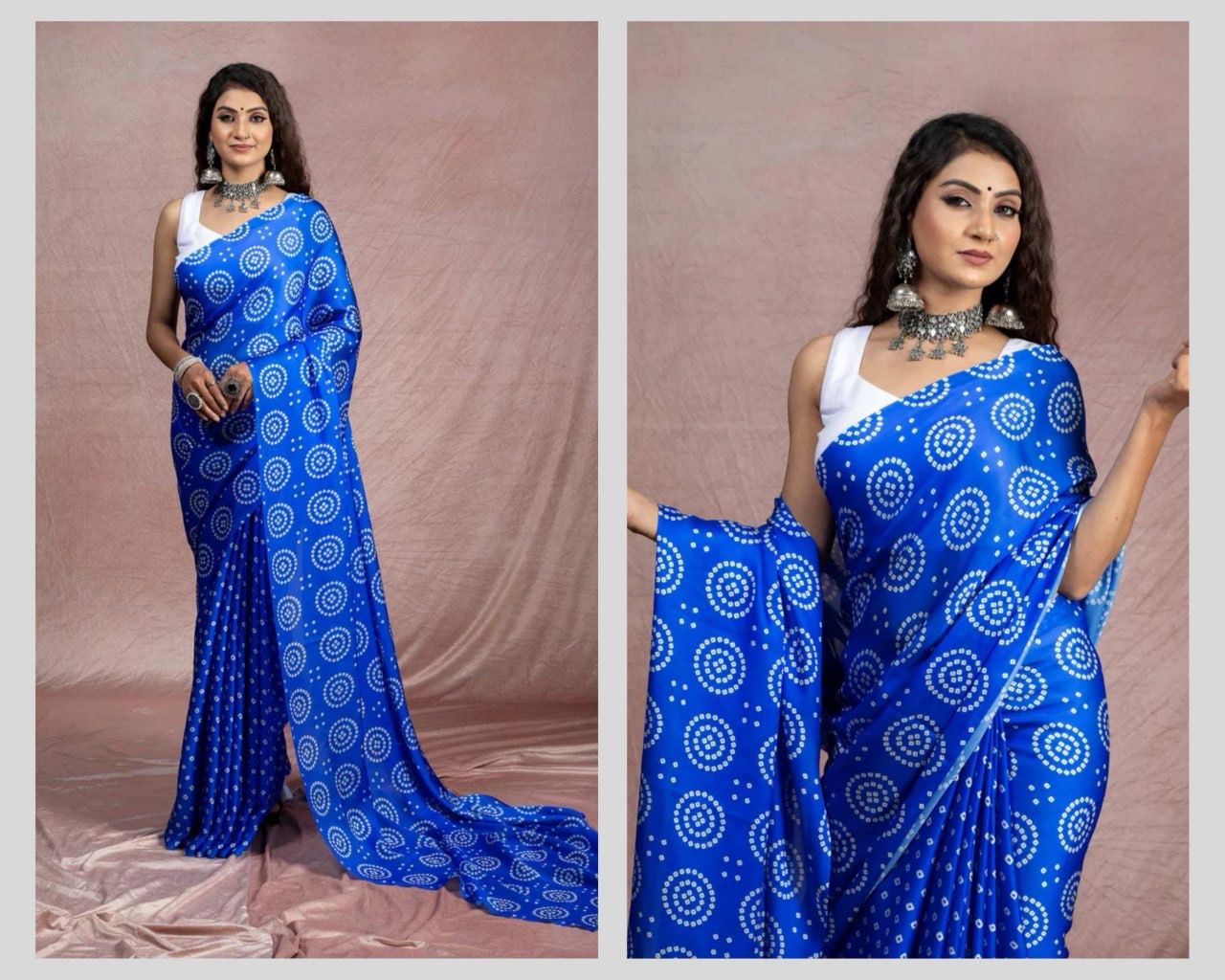 Classic Bandhani Saree for Ethnic and Festive Looks