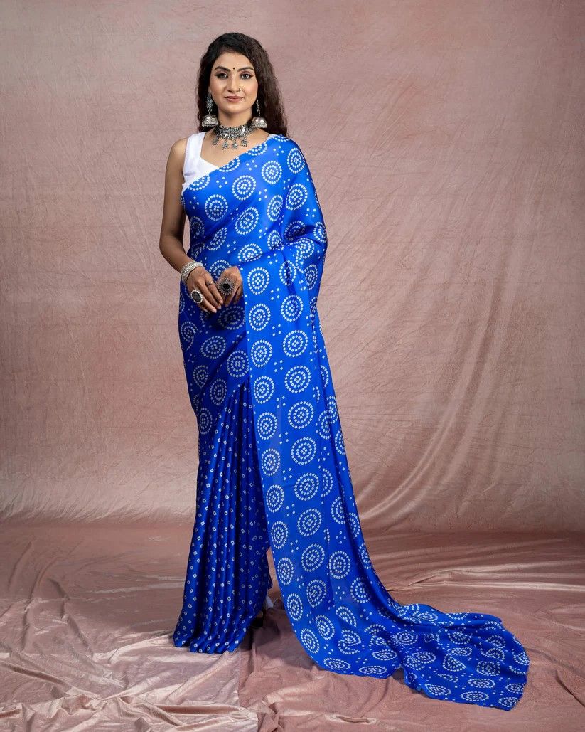 Classic Bandhani Saree for Ethnic and Festive Looks