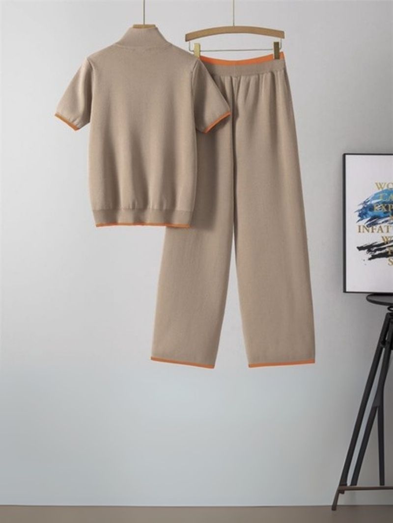 Comfortable Short Sleeve Co-Ord Set for Women Summer Collection