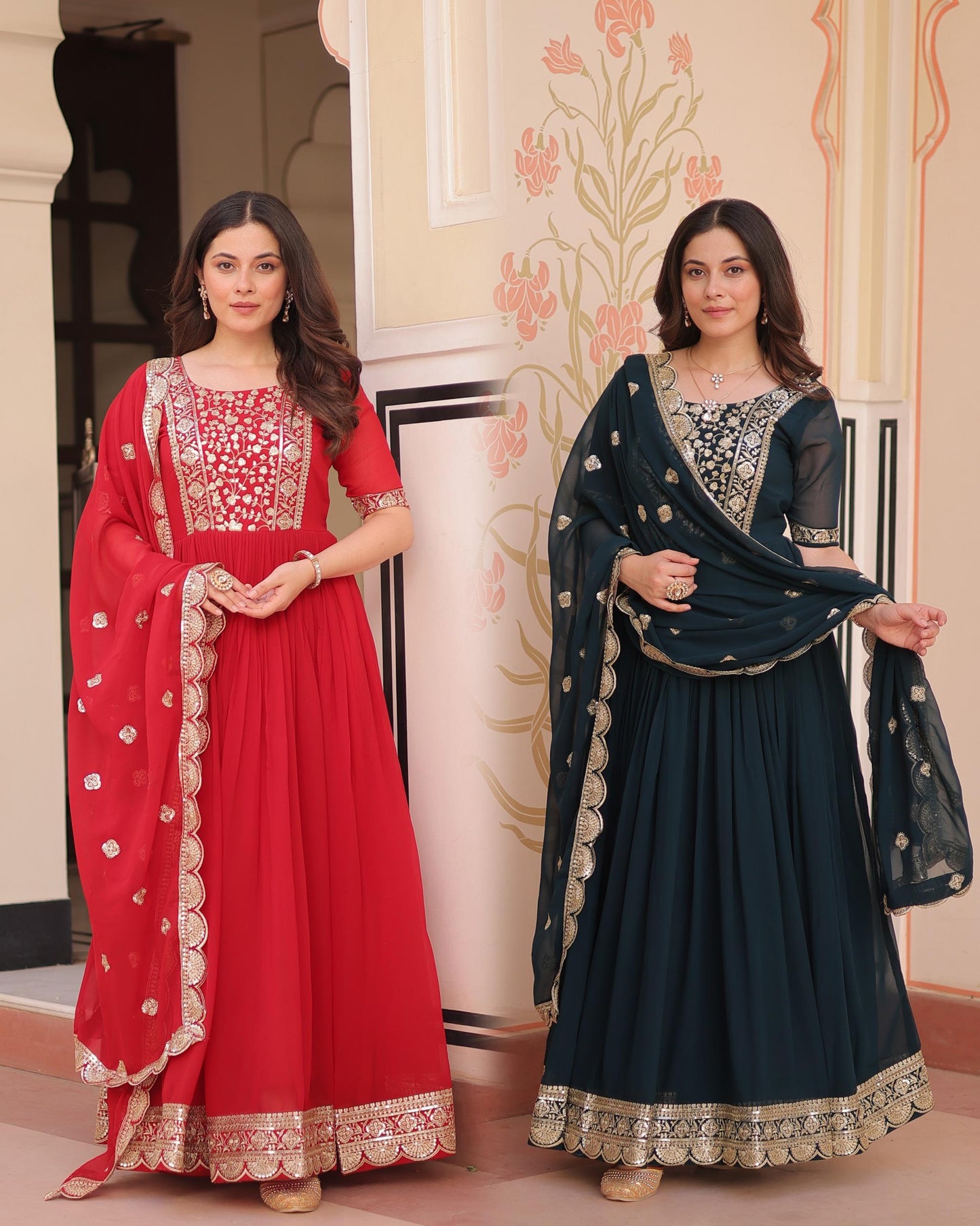 Designer Anarkali Suit Set for Women