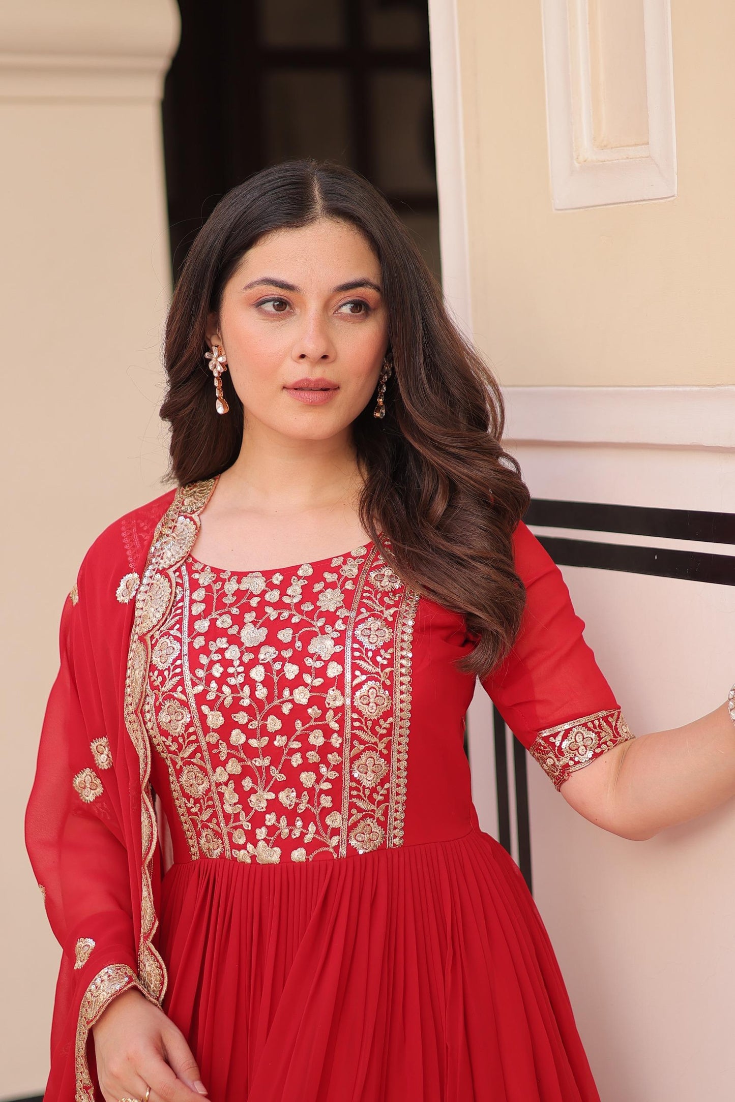 Designer Anarkali Suit Set for Women