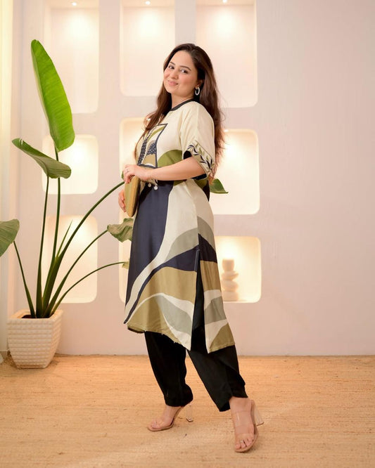 Designer Ladies Co -Ord Set for Office Wear