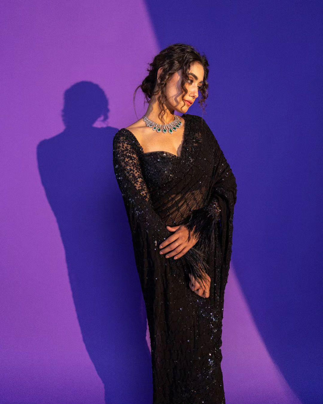 Designer Net Saree for Wedding & Party Function