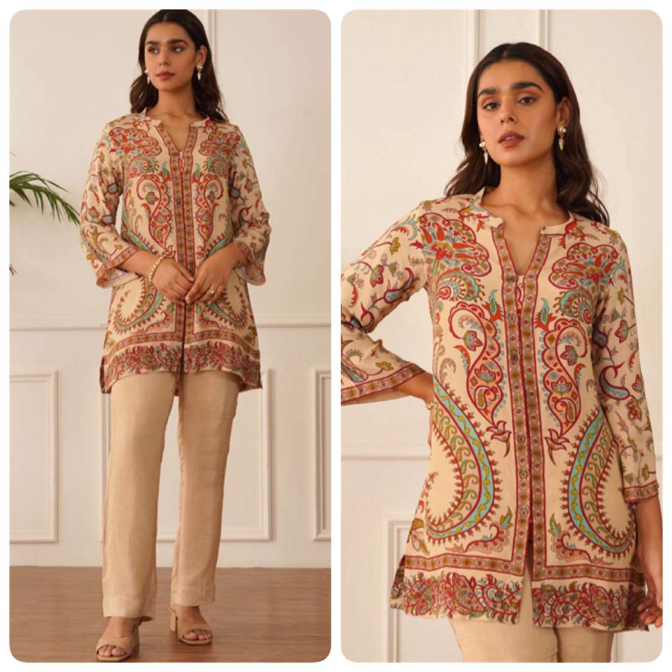 Designer Printed Kurta Set with Elegant Ethnic Style