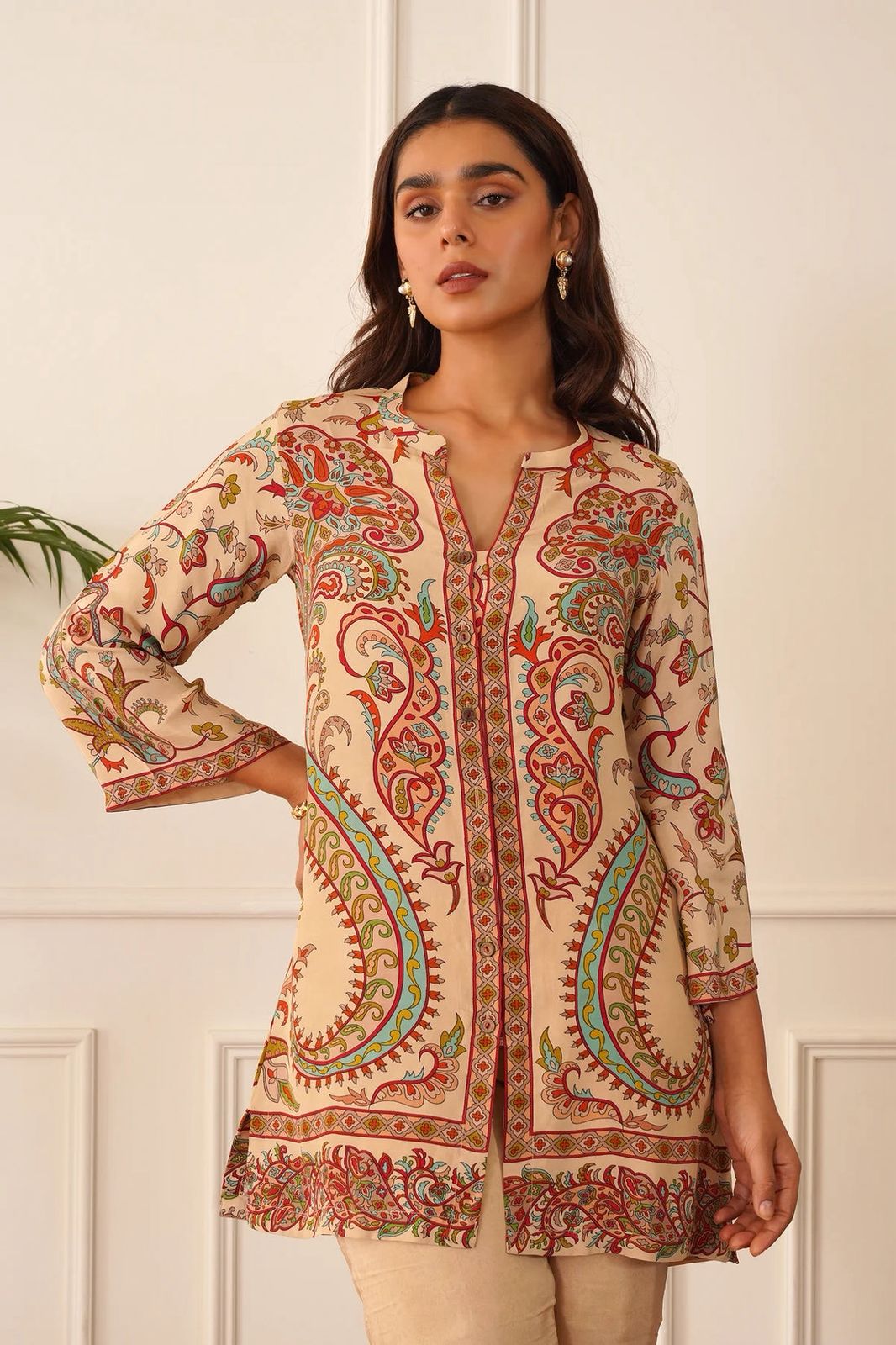 Designer Printed Kurta Set with Elegant Ethnic Style