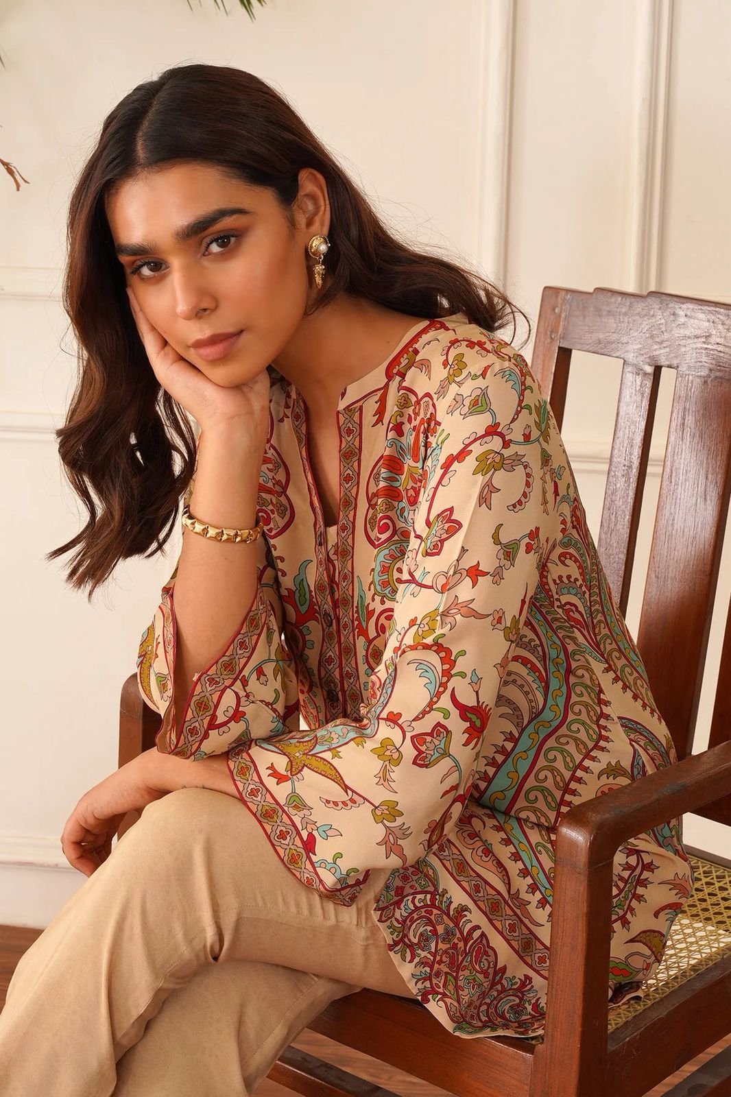Designer Printed Kurta Set with Elegant Ethnic Style