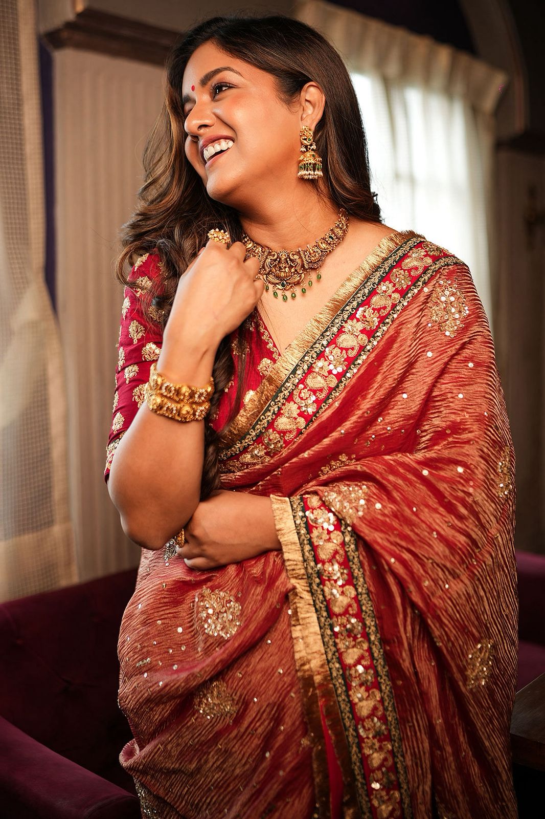 Elegant Silk Saree with Rich Zari Embroidered Border