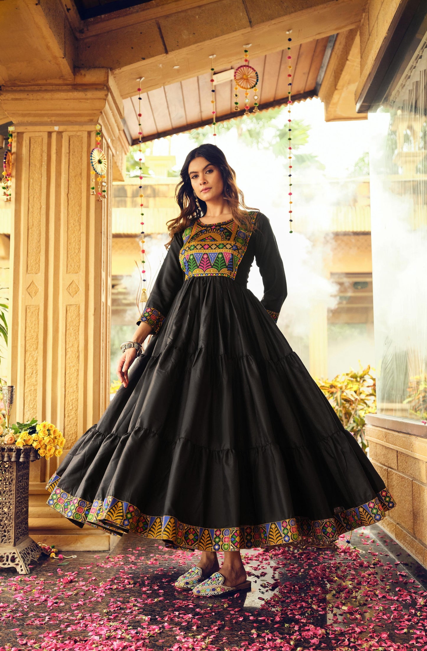 Embroidered Maxi Dress for Women Perfect Festival Gift