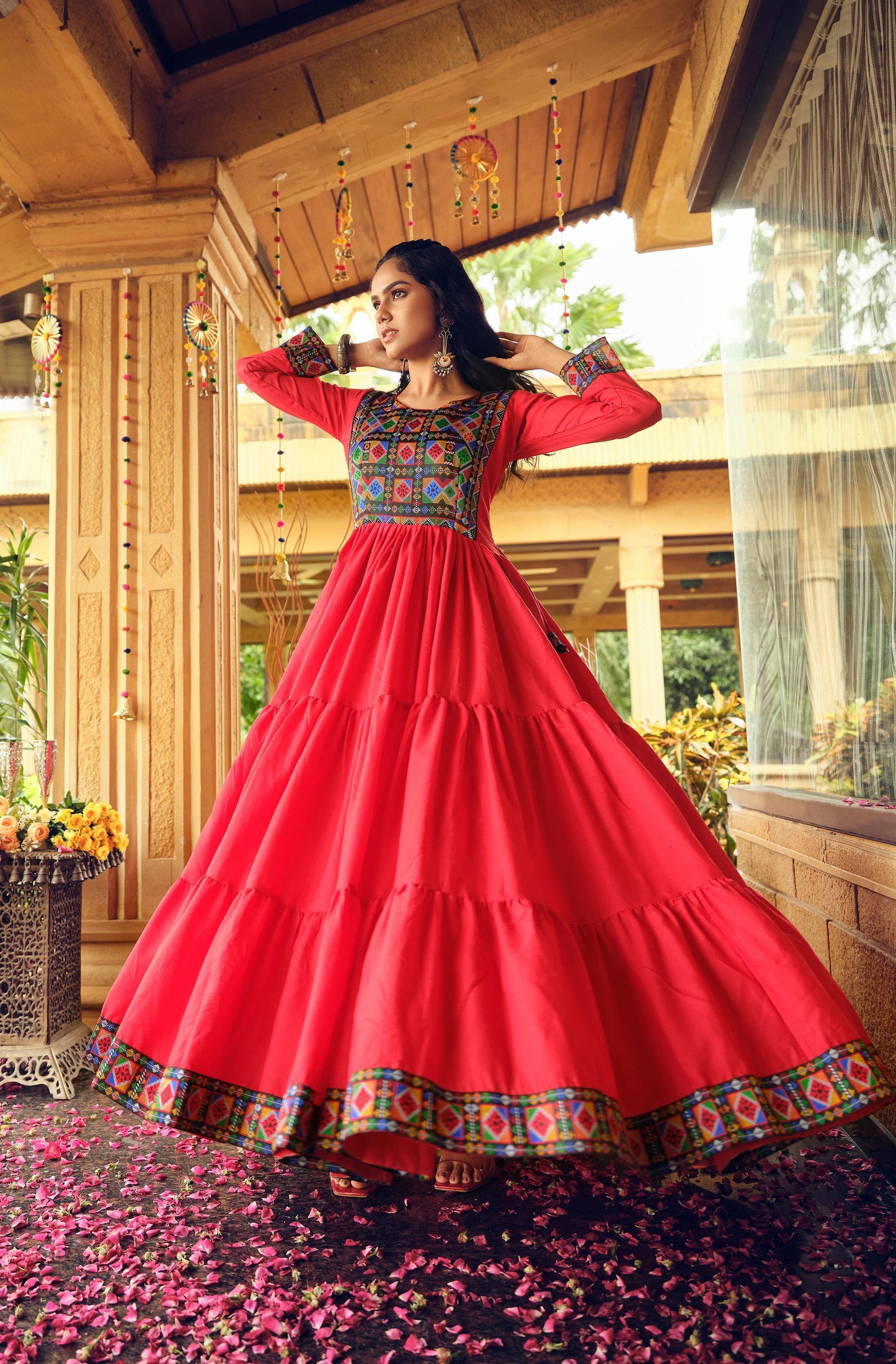 Embroidered Maxi Dress for Women Perfect Festival Gift