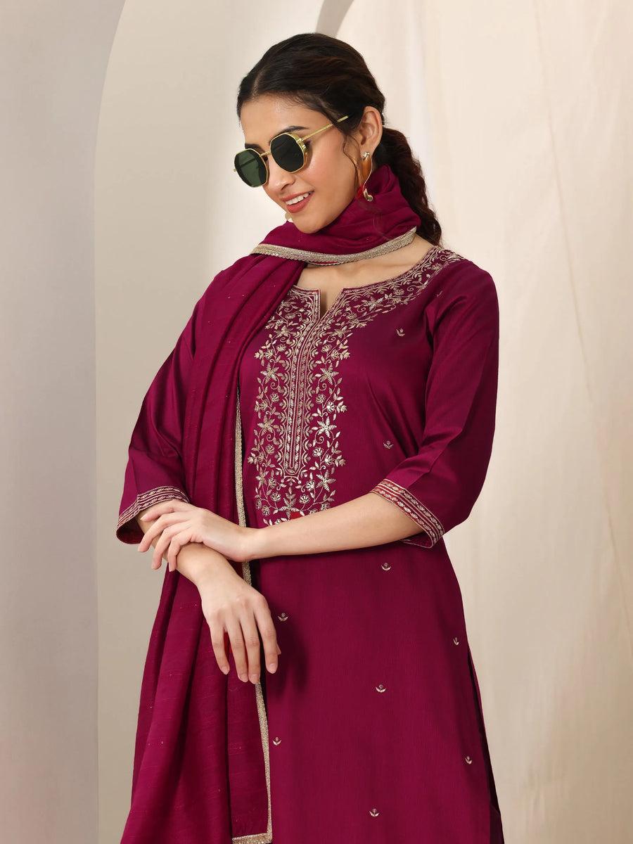 Embroidered Salwar Suit for Women Festival Gift
