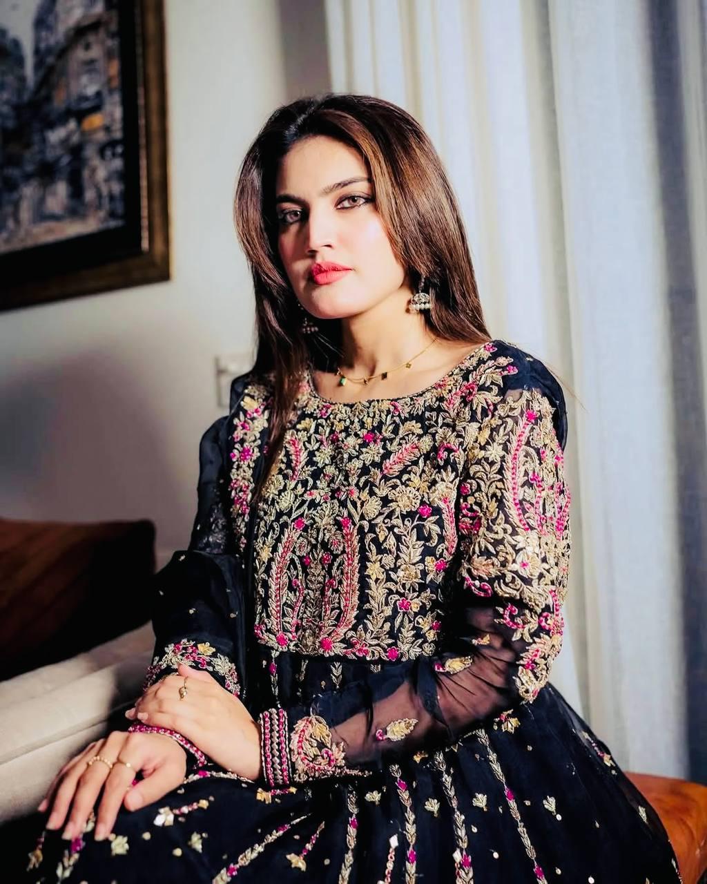 Embroidered Georgette Party Set for Wedding & Festive Wear