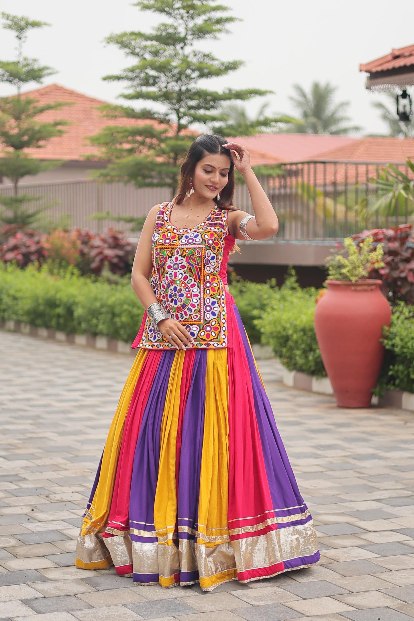 Gamathi Work Lehenga Choli for Festive & Wedding Wear