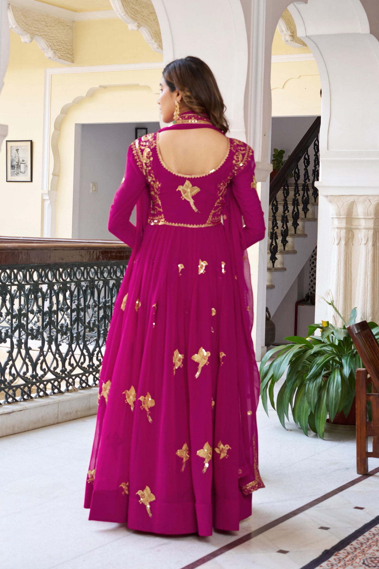 Heavy Work Anarkali Dress Wedding & Party Collection