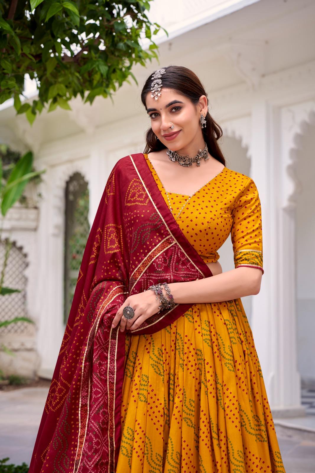 Lehenga Choli Traditional Wedding Set FOR Women
