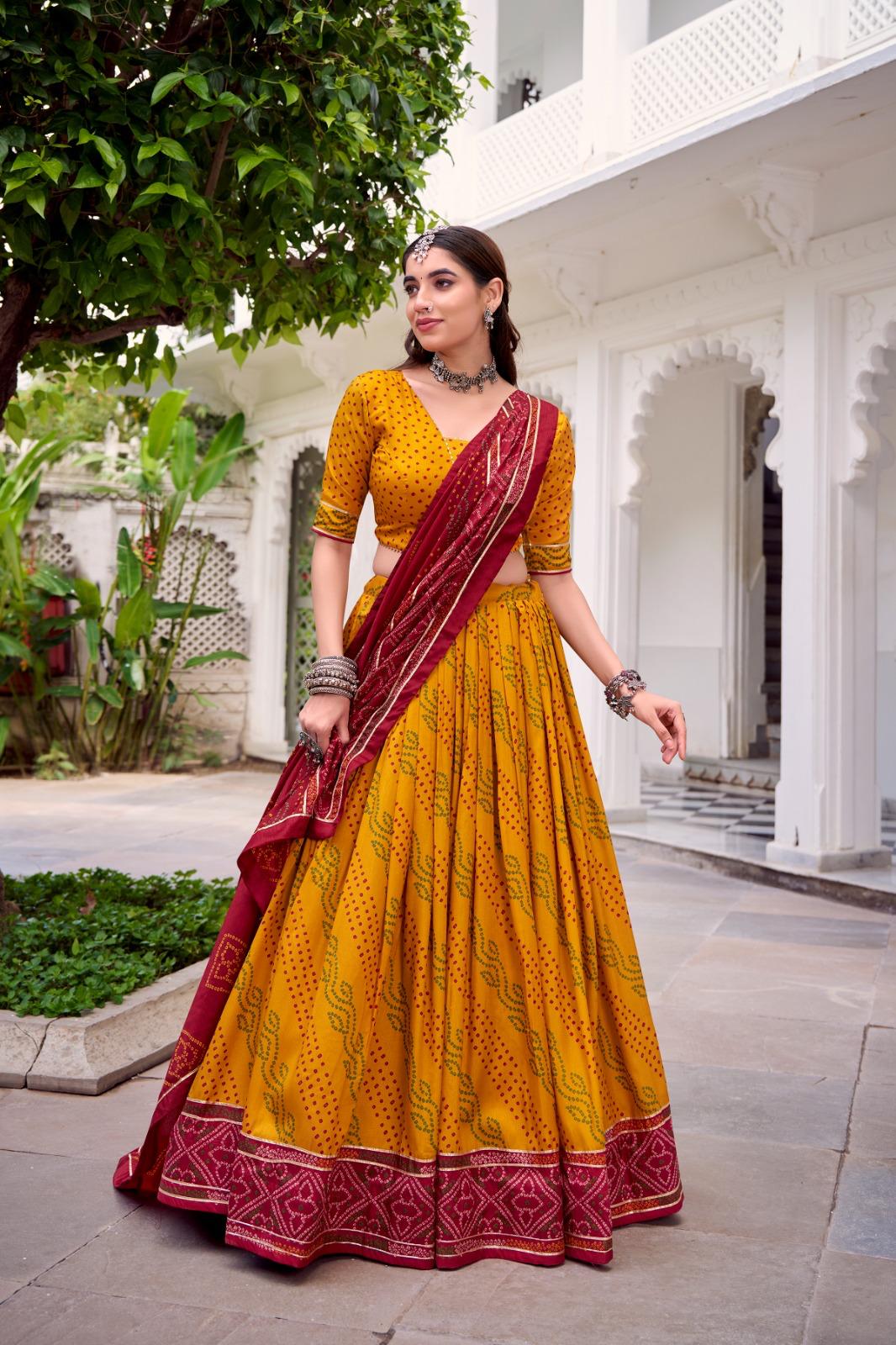 Lehenga Choli Traditional Wedding Set FOR Women