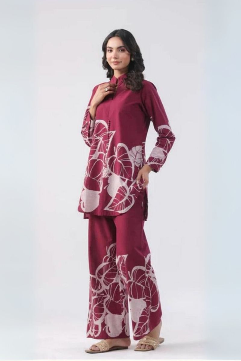Money Plant printed Co-Ord Set for Women