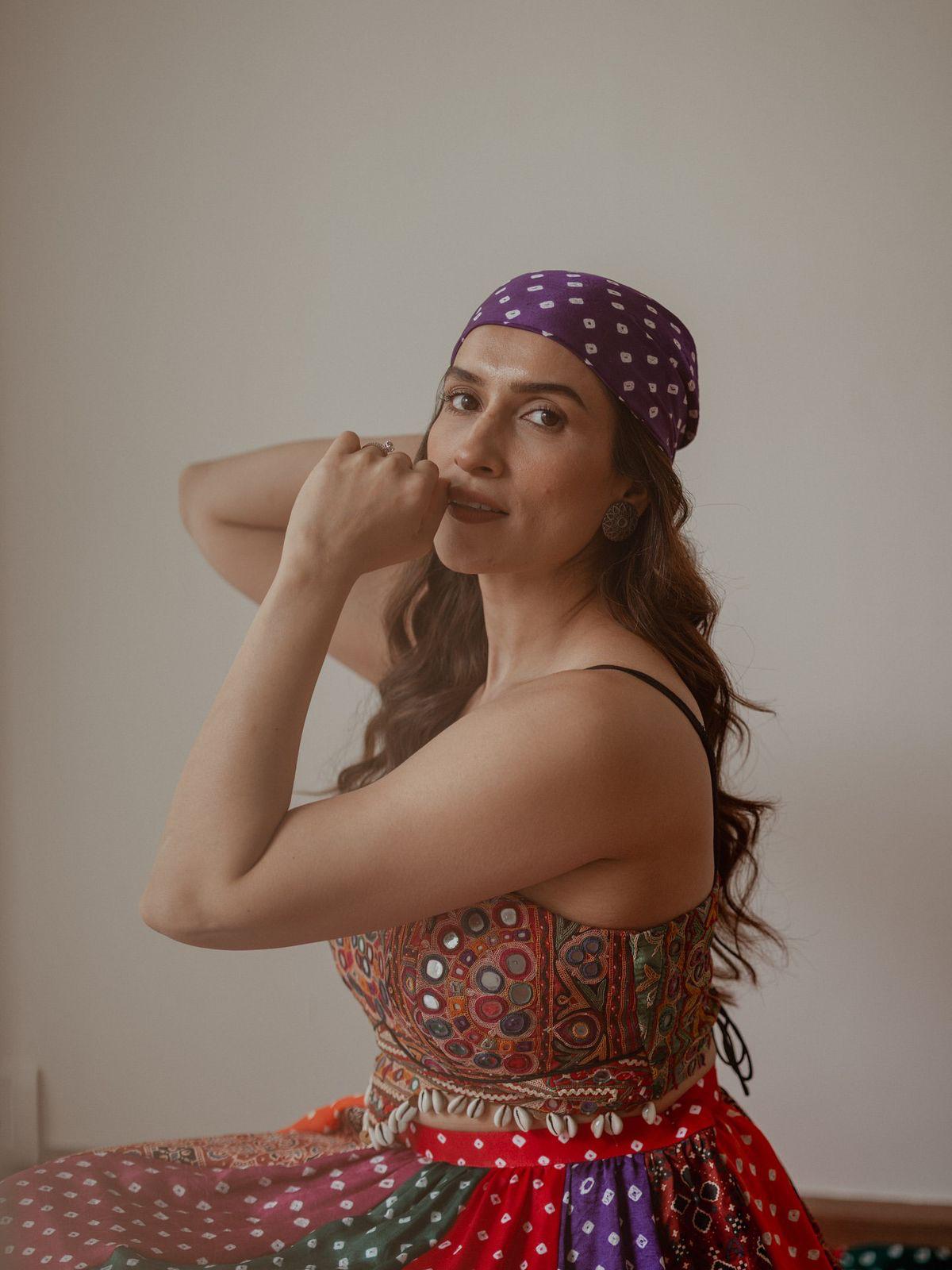 Multicolor Lehenga Set for Indian Festival