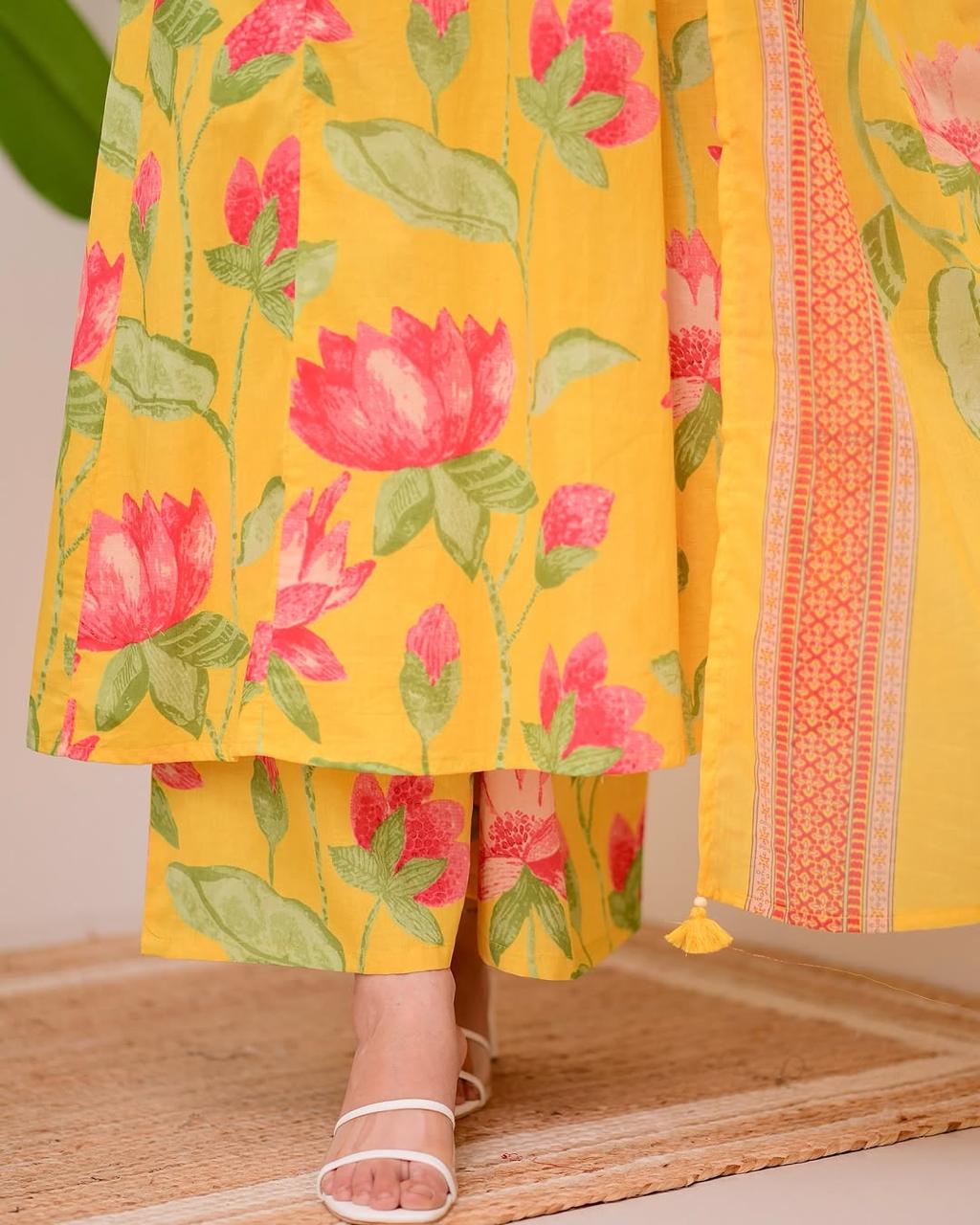 Premium Cotton Aline Suits for Casual Outing Wear