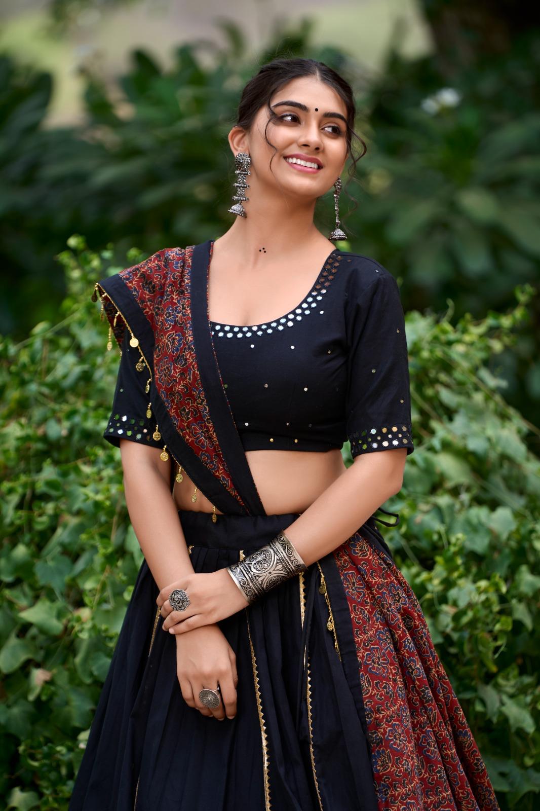 Pure Cotton Lehenga Set for Navaratri Festival