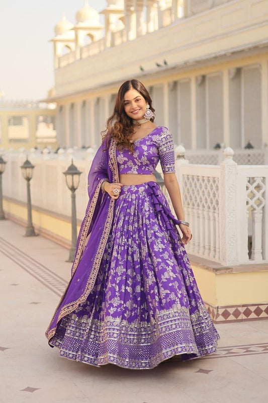 Pure Viscose Lehenga Choli Set
