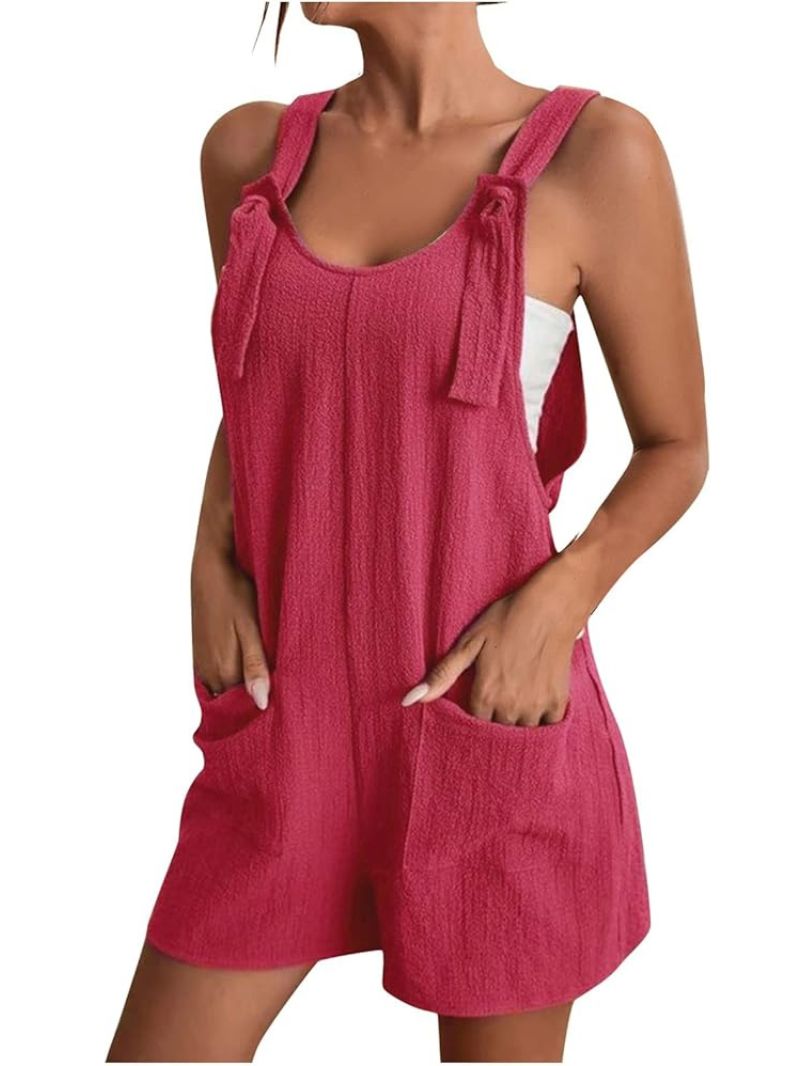 Sleeveless Jumpsuit Casual Shorts for Women Summer Collection
