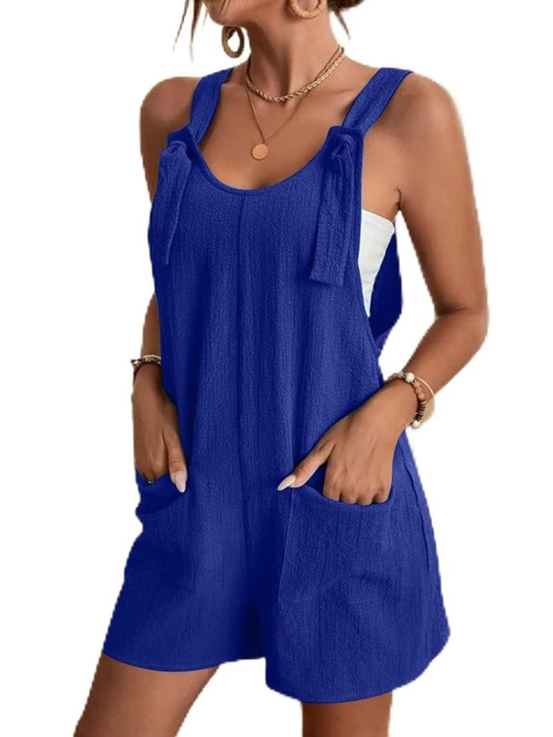 Sleeveless Jumpsuit Casual Shorts for Women Summer Collection