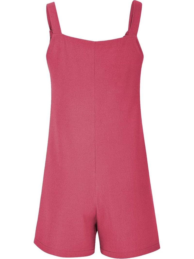 Sleeveless Jumpsuit Casual Shorts for Women Summer Collection