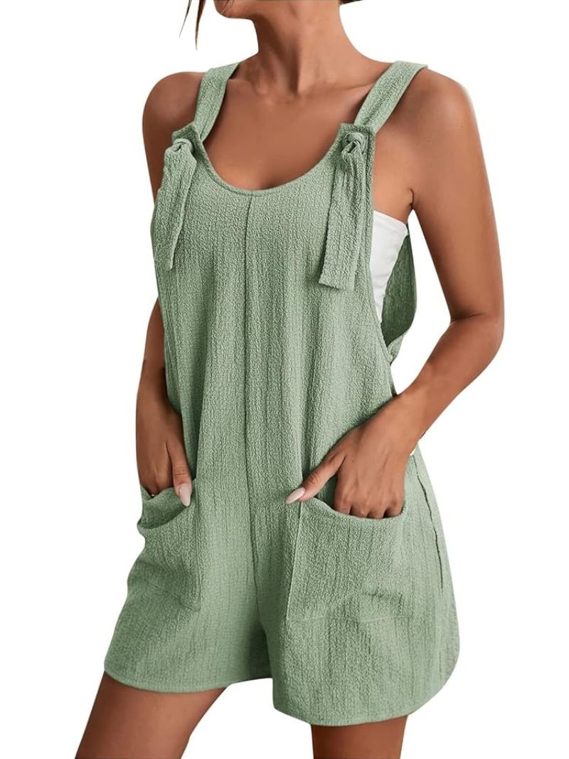 Sleeveless Jumpsuit Casual Shorts for Women Summer Collection