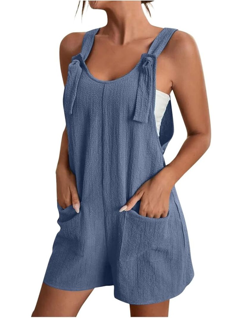 Sleeveless Jumpsuit Casual Shorts for Women Summer Collection