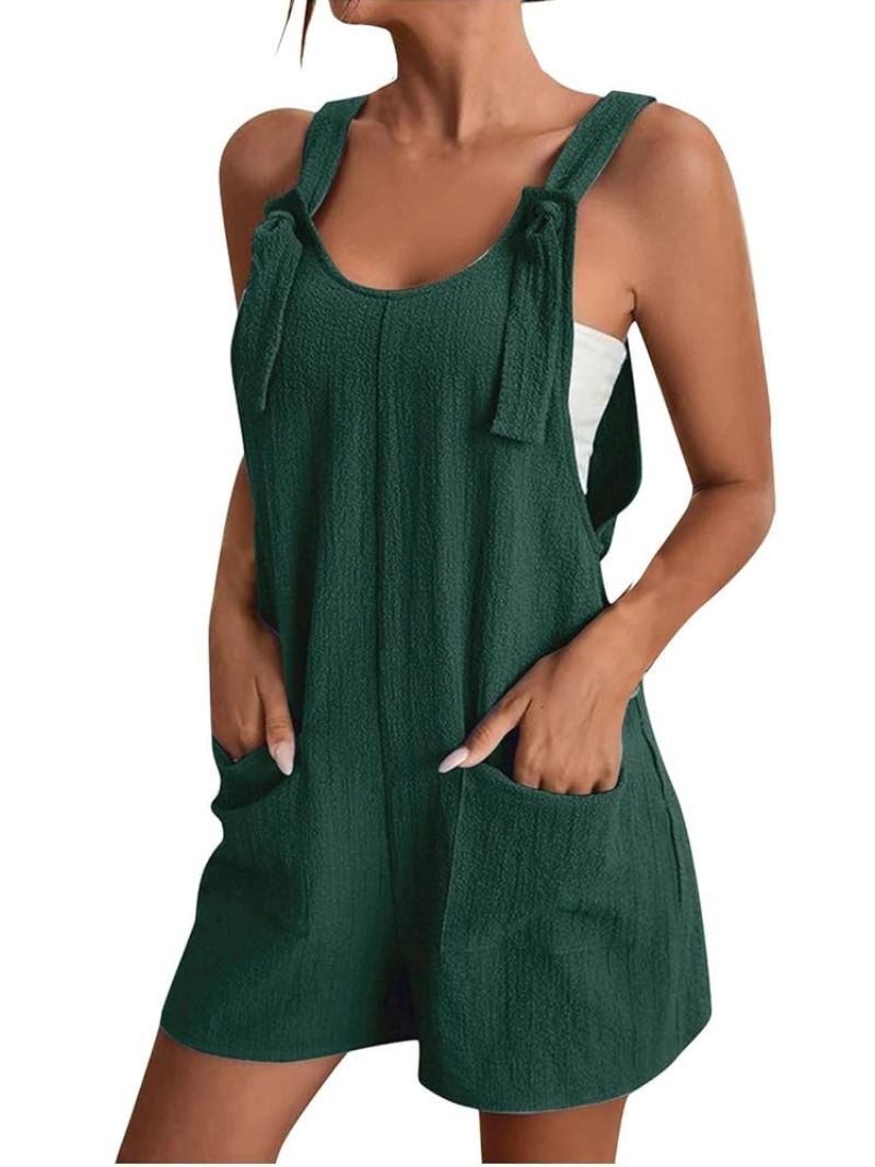 Sleeveless Jumpsuit Casual Shorts for Women Summer Collection