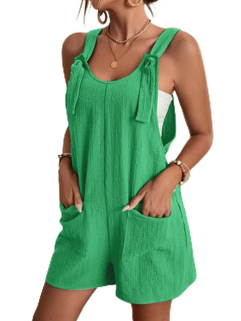Sleeveless Jumpsuit Casual Shorts for Women Summer Collection