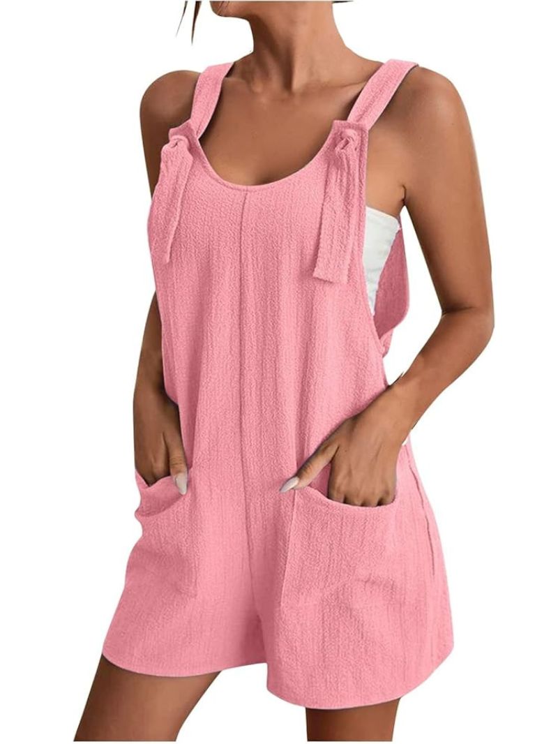Sleeveless Jumpsuit Casual Shorts for Women Summer Collection