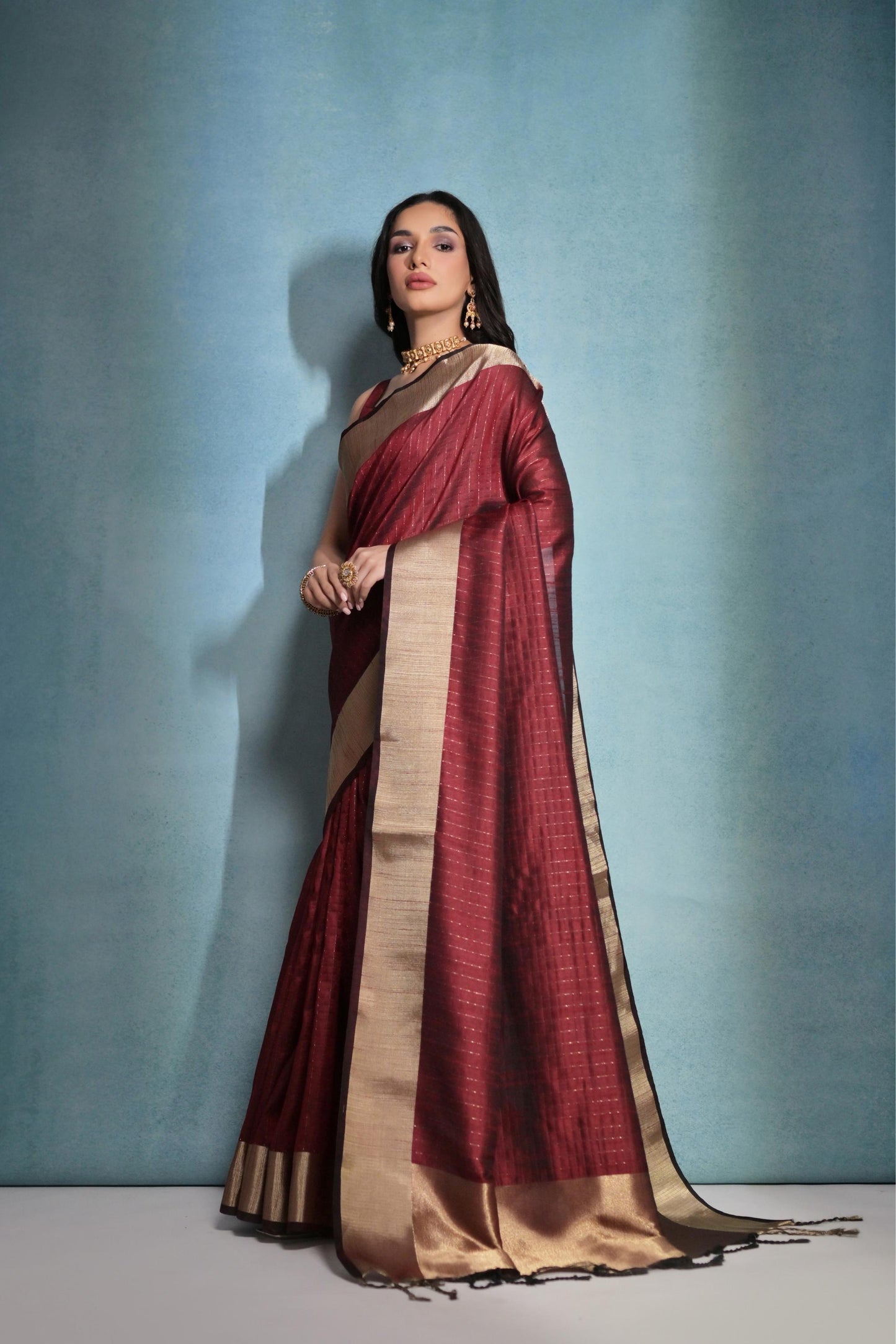 Soft Banarasi Raw Silk Saree for Festive Occasion