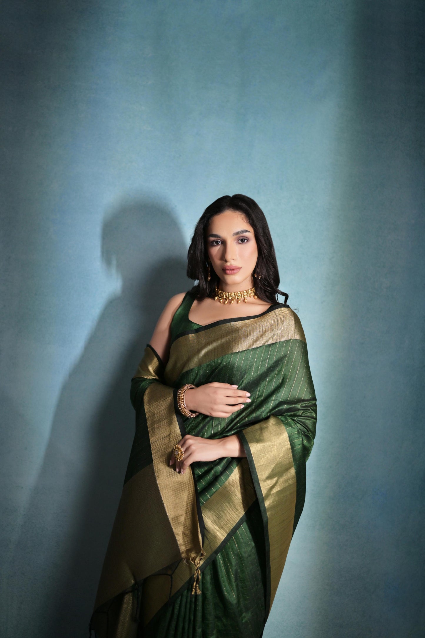 Soft Banarasi Raw Silk Saree for Festive Occasion