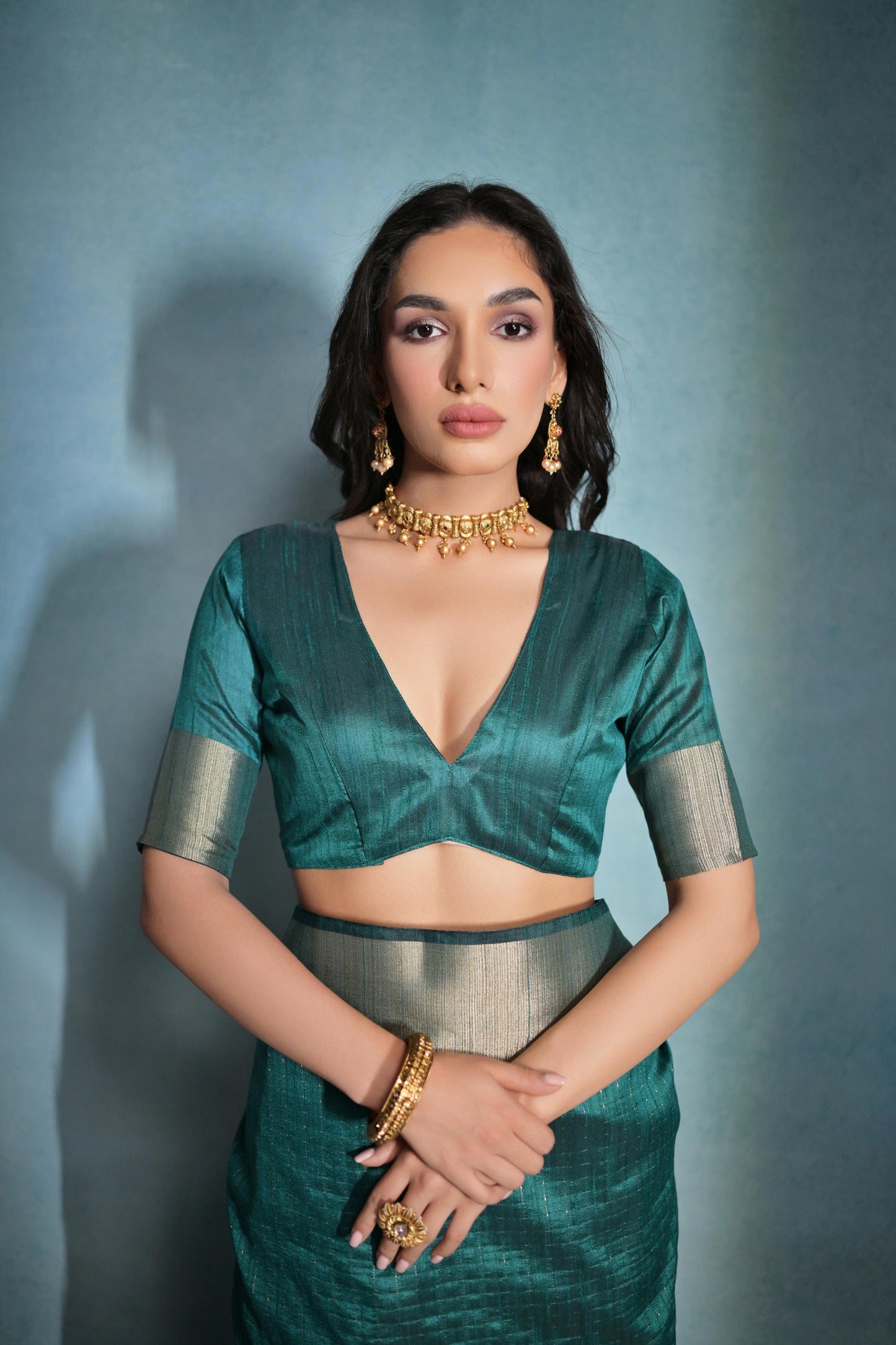 Soft Banarasi Raw Silk Saree for Festive Occasion
