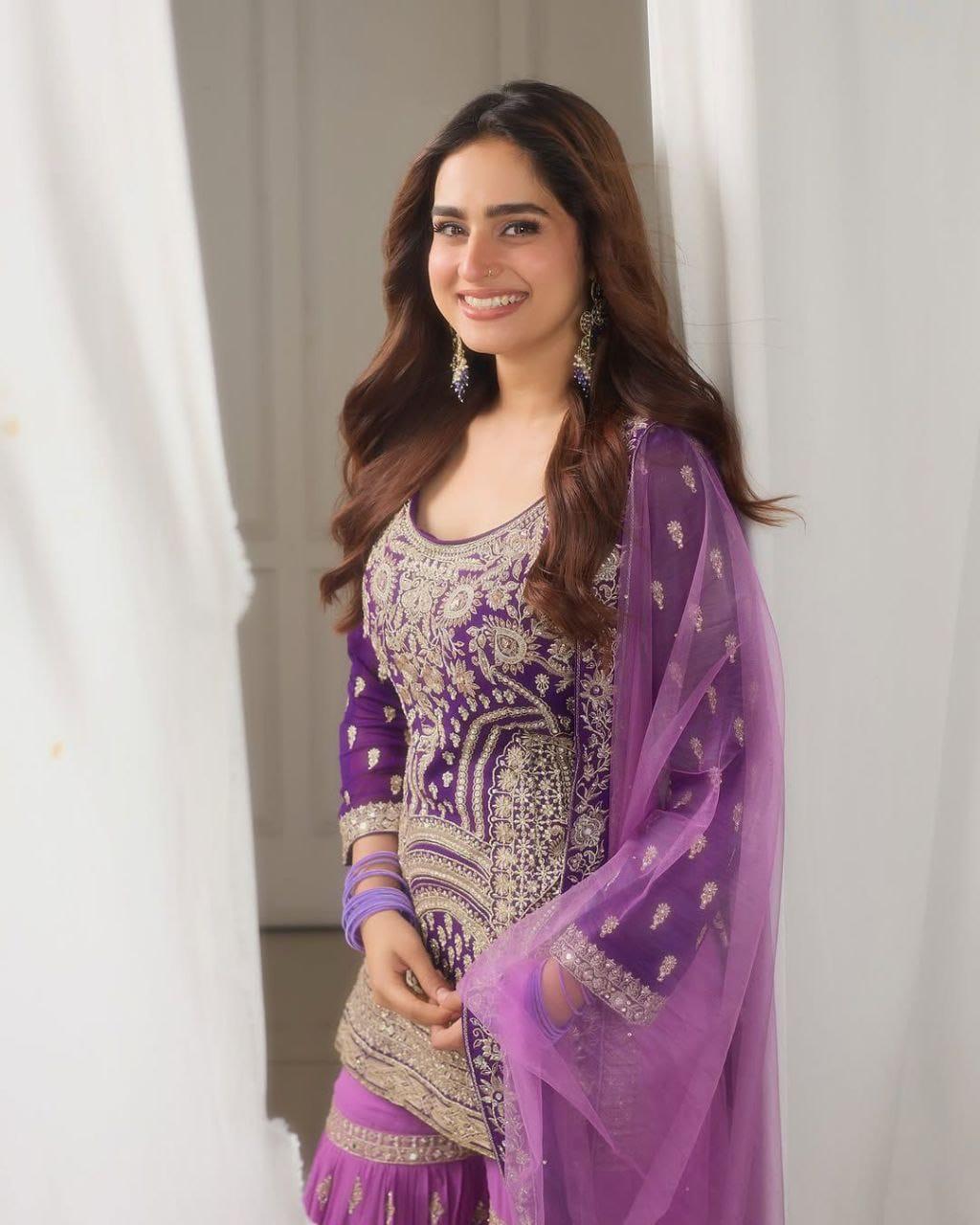 Stylish Designer Top Pallazo Set with Dupatta for Events