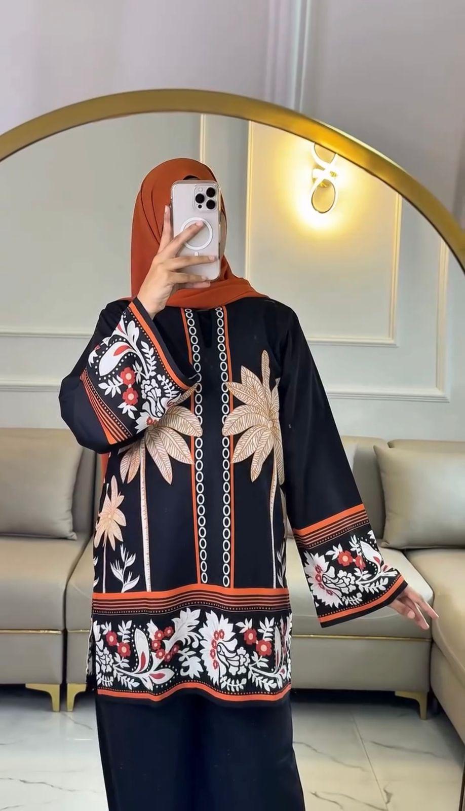 Stylish Heavy Crepe Printed Co-ord Set for All Occasions