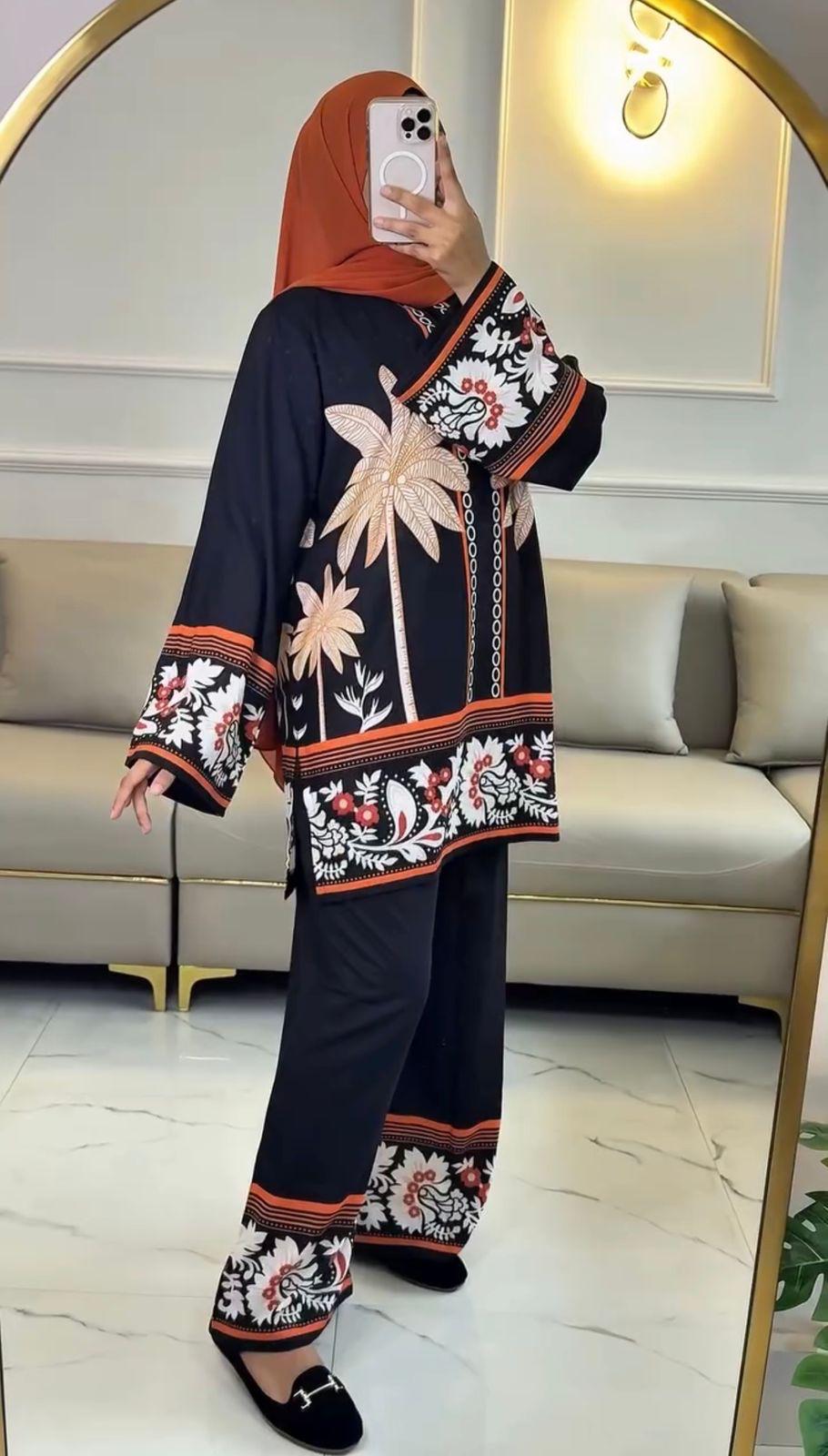 Stylish Heavy Crepe Printed Co-ord Set for All Occasions