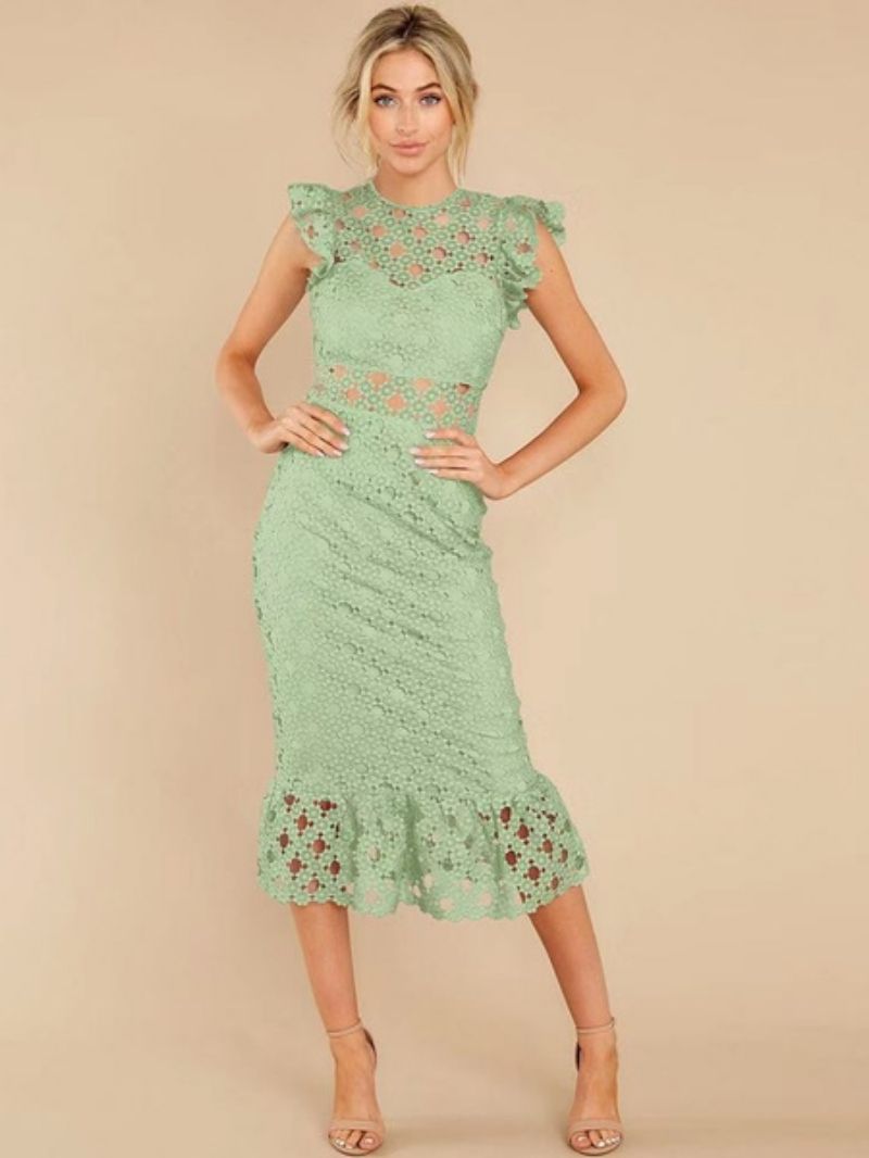 Stylish Lace Dress for Cocktail Events & Weddings