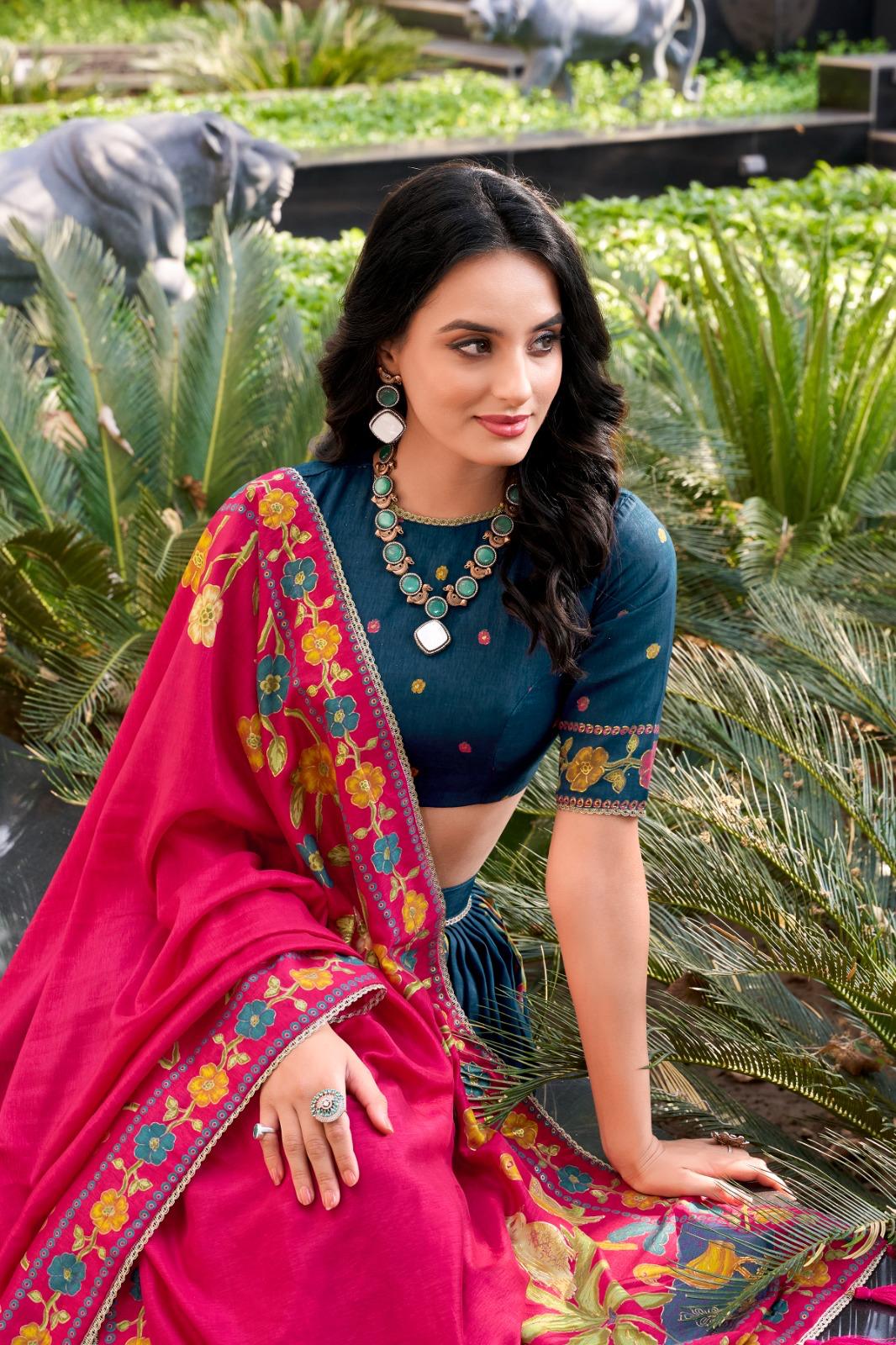 Tasar Silk Lehenga Collection for Women, Events
