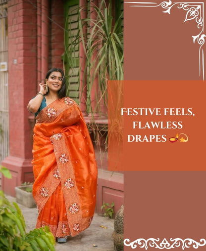 Designer Saree for Parties, Wedding & Events