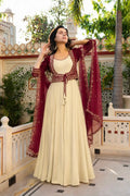 3 - Piece Stylish Gown Set