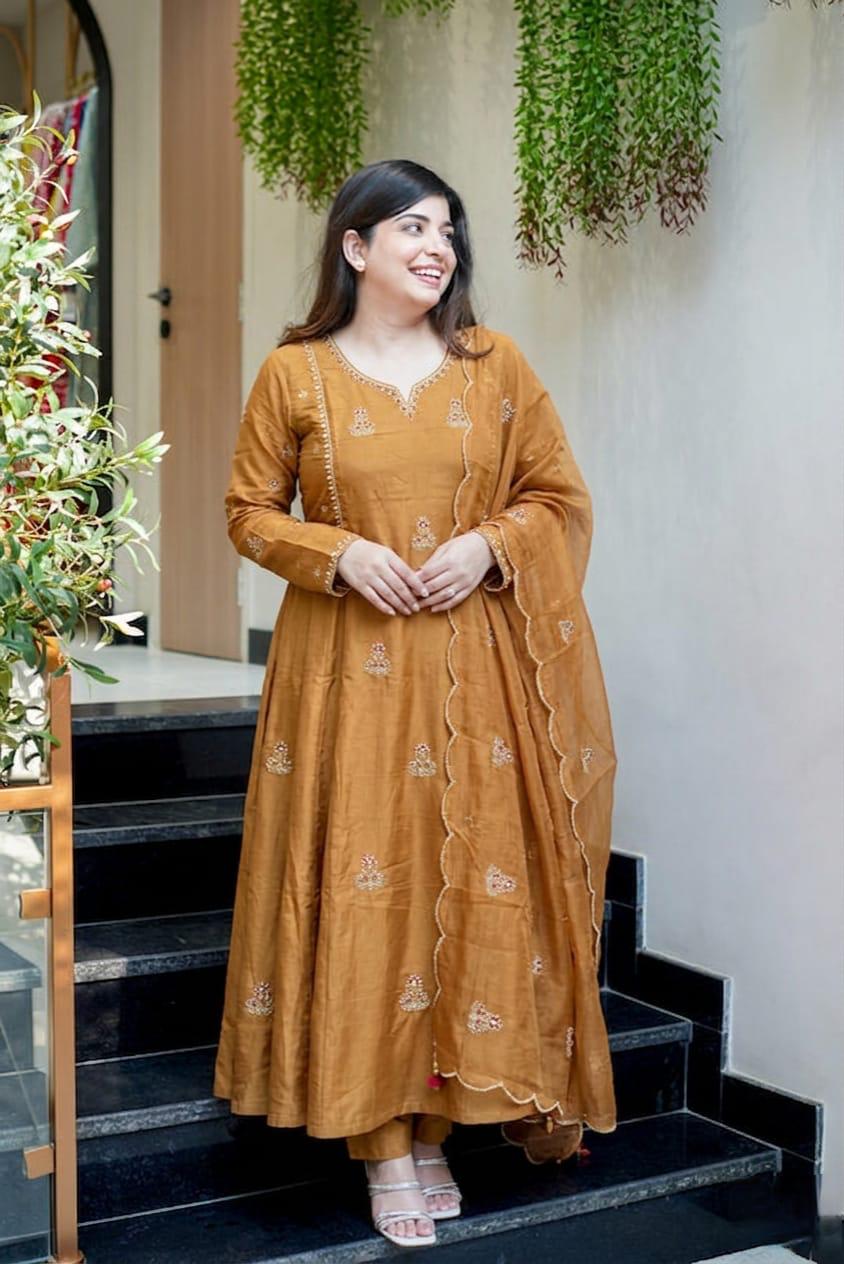 3 Piece Gown Set