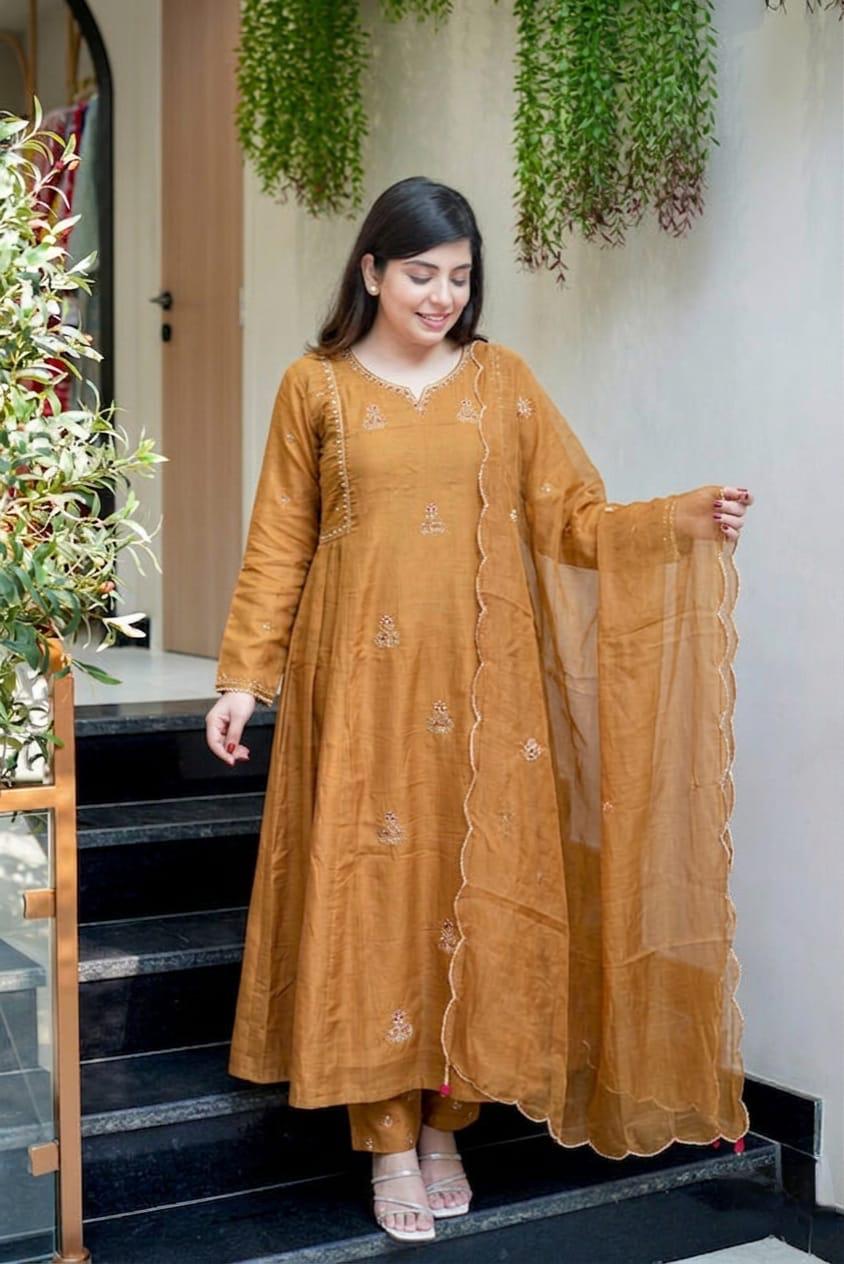 3 Piece Gown Set