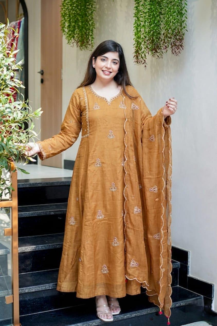 3 Piece Gown Set