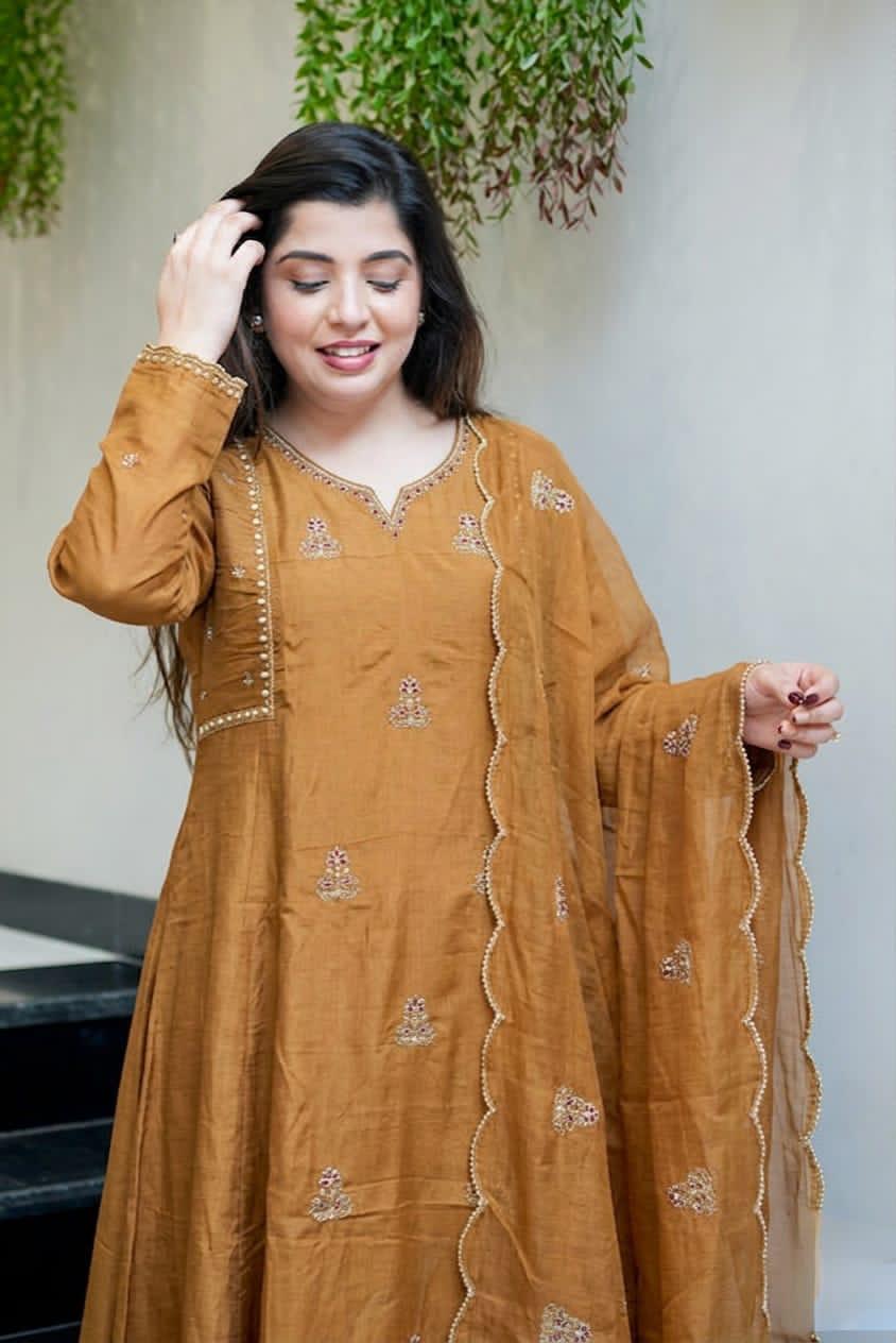 3 Piece Gown Set