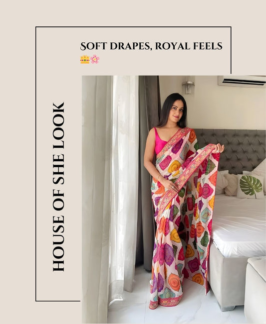 Designer Saree for Parties, Wedding & Events