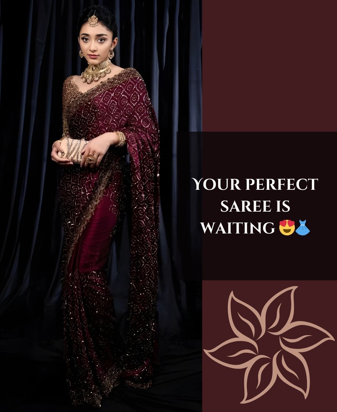 Designer Saree for Parties, Wedding & Events