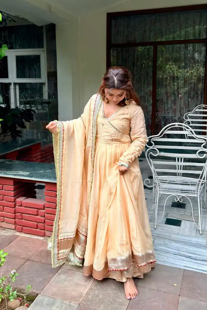 Anarkali 3 Piece Gown Set